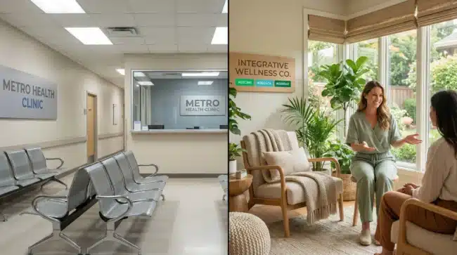 traditional vs holistic healthcare marketing comparison