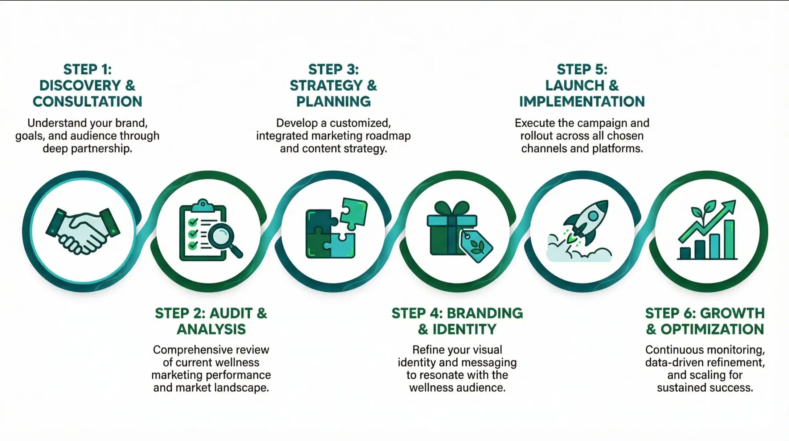 dadigitalsense how it works process wellness practice marketing