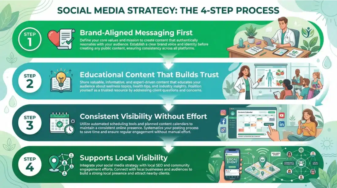 social media content strategy step process wellness scaled